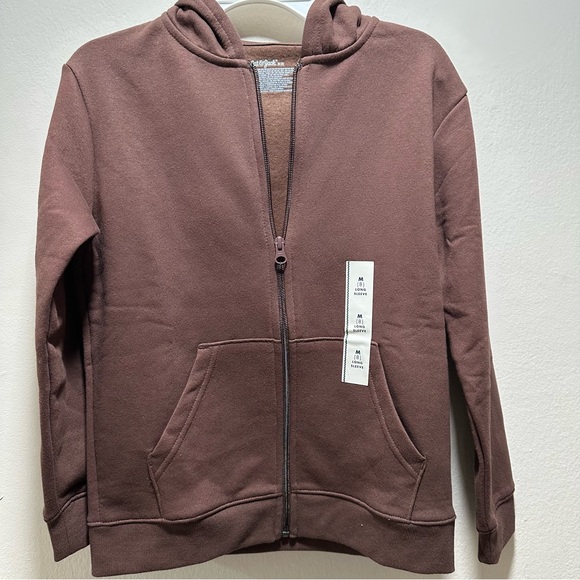 Cat & Jack Fleece Zip-Up Hooded Sweatshirt - Picture 4 of 4